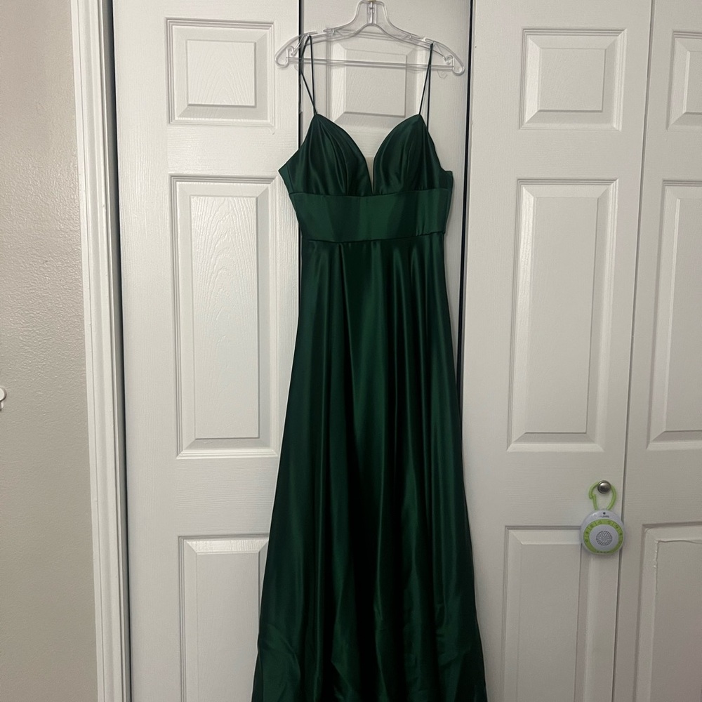 Cinderella Divine Elegant Green Evening Gown